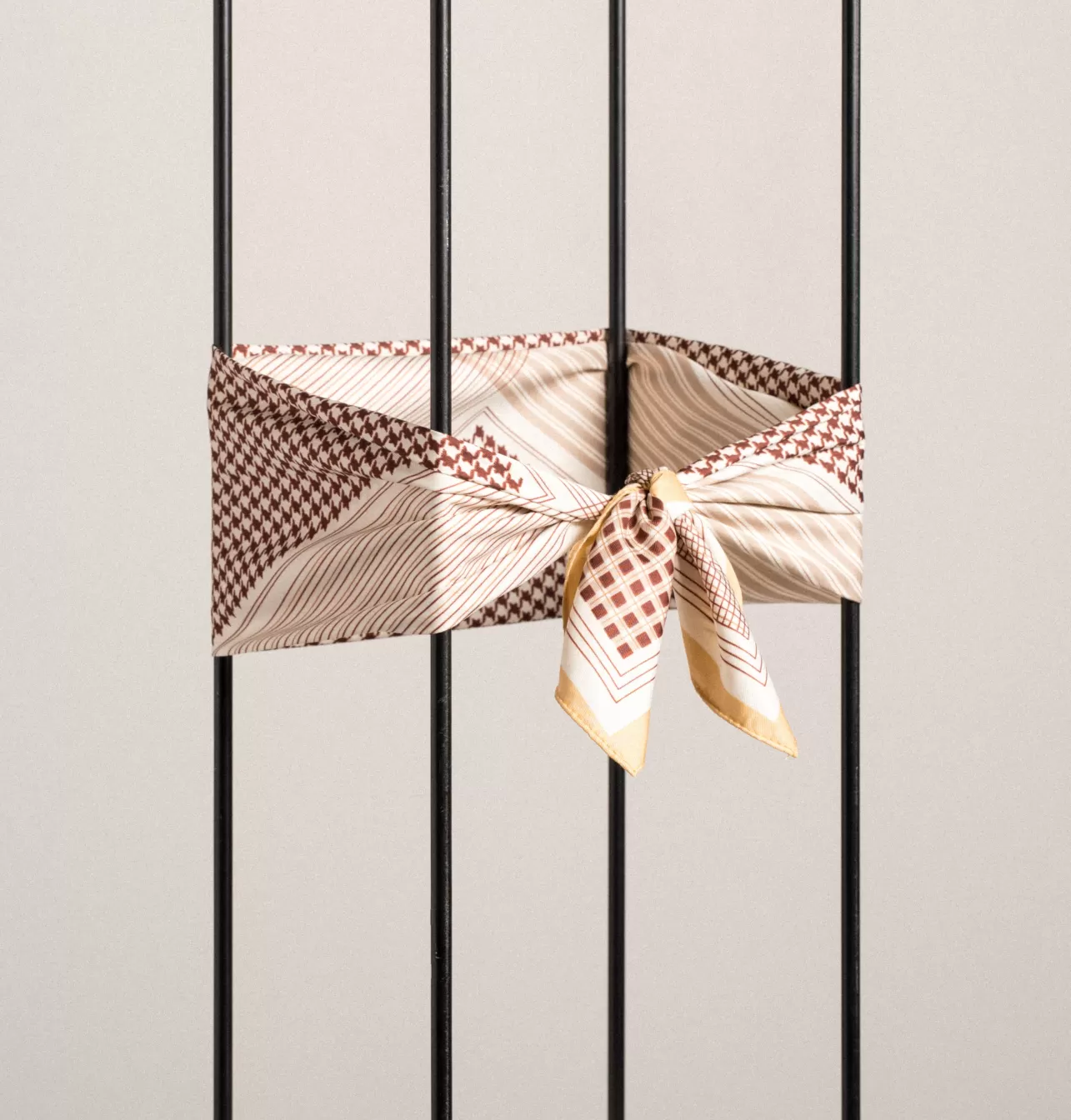 Daniella Lehavi Dogtooth Printed Scarf