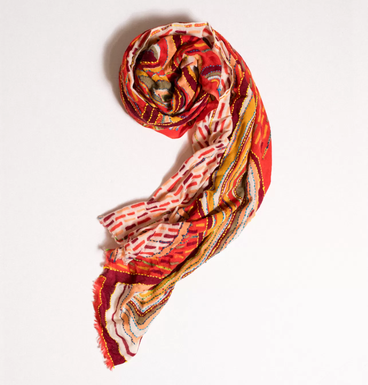 Daniella Lehavi Embroidered Scarf