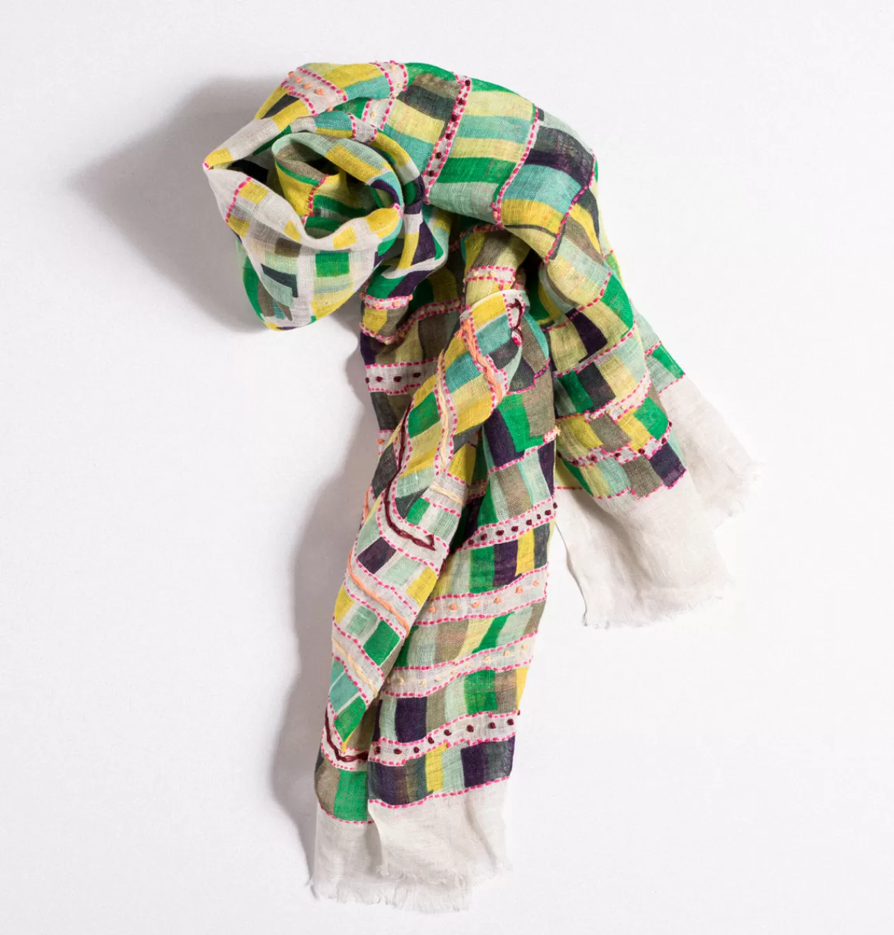 Daniella Lehavi Embroidered Scarf