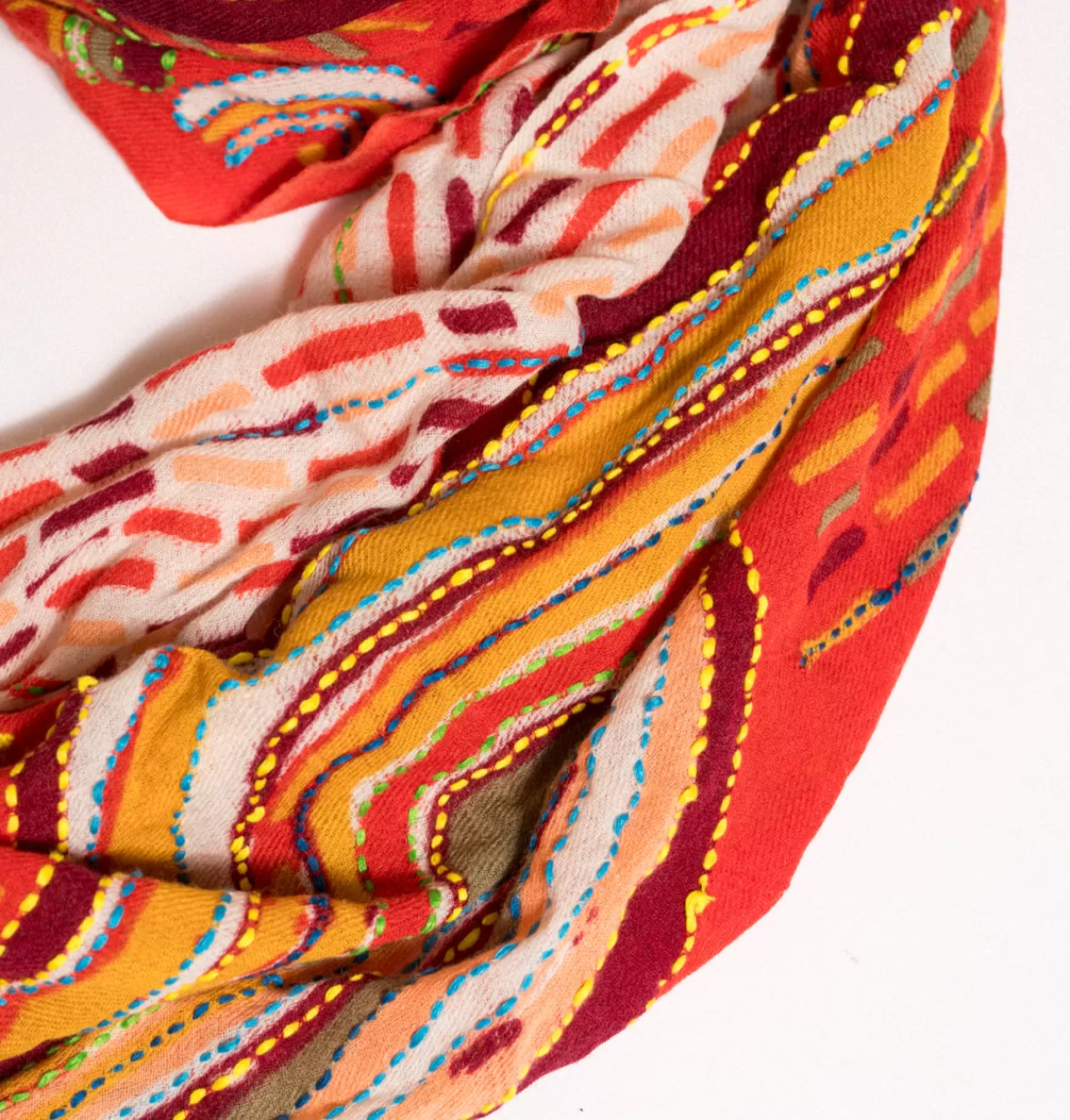 Daniella Lehavi Embroidered Scarf