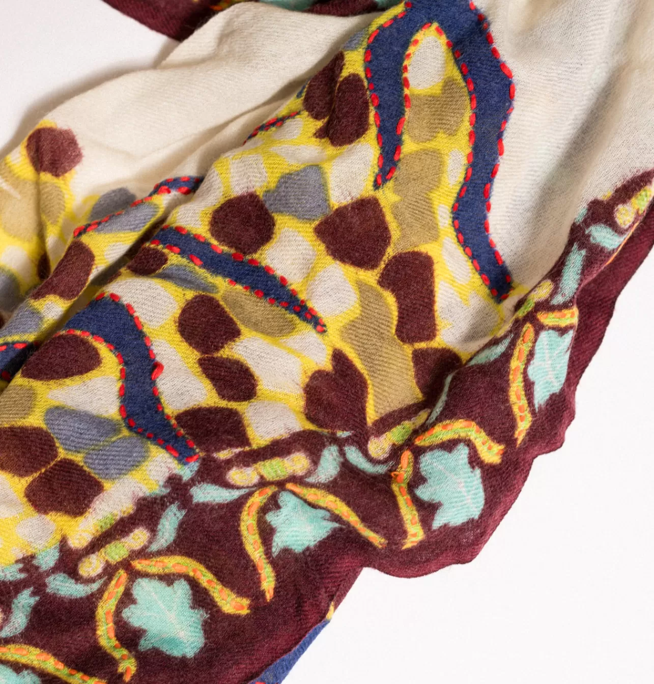 Daniella Lehavi Embroidered Scarf