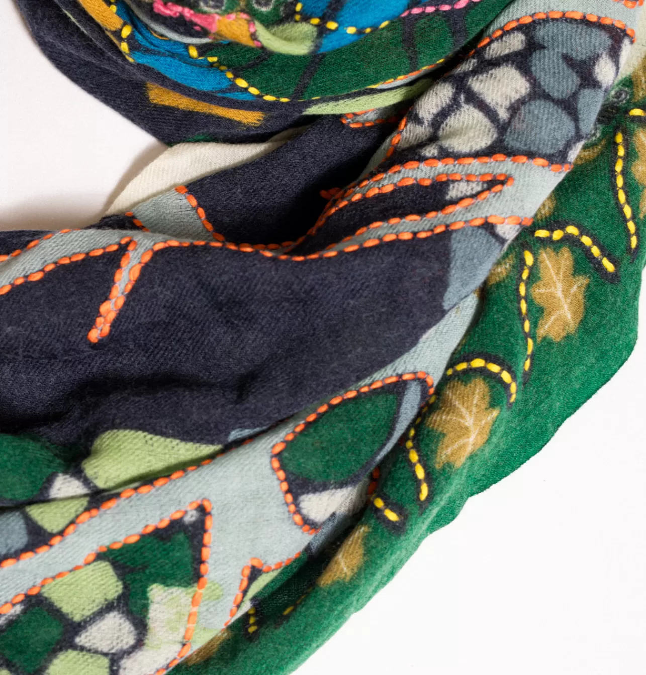 Daniella Lehavi Embroidered Scarf