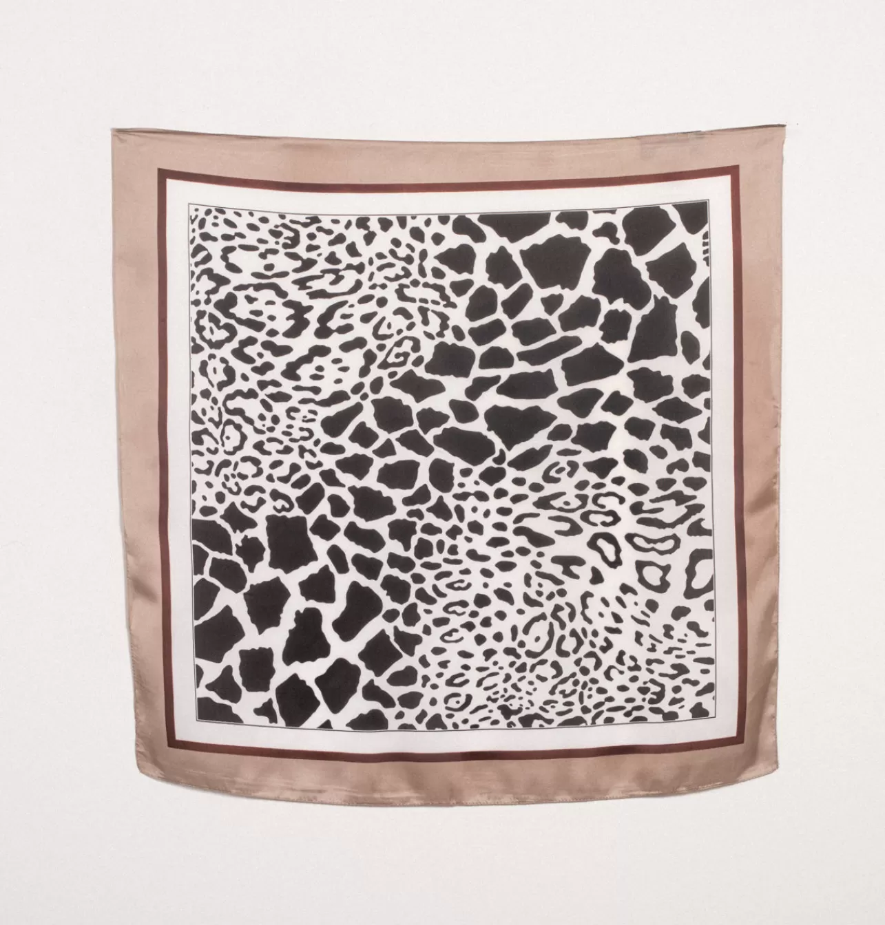 Daniella Lehavi Leopard Border Scarf