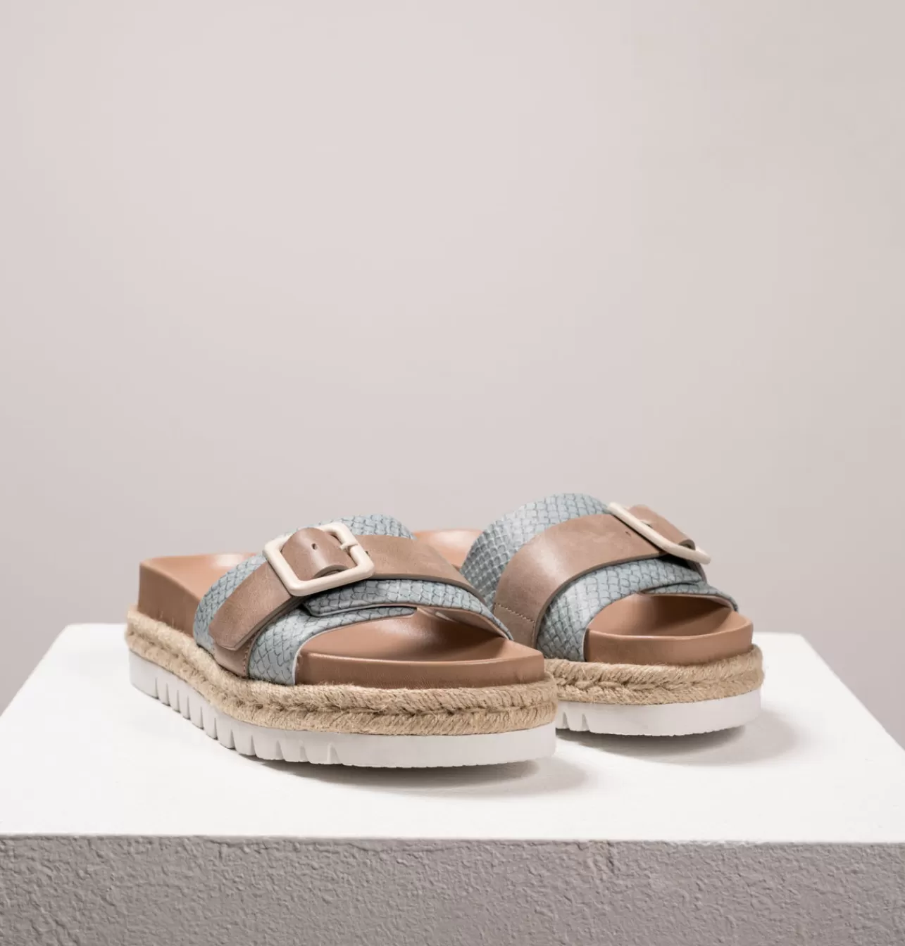 Daniella Lehavi Mallis Buckle Slides