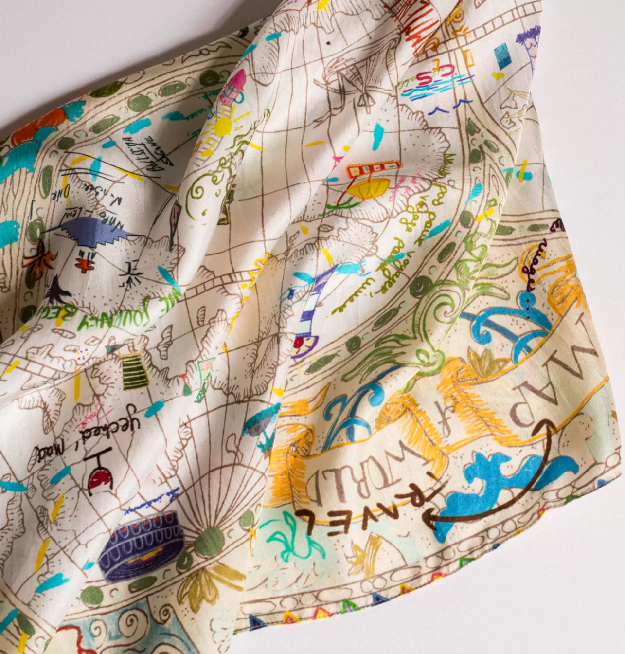 Daniella Lehavi Silk Square Scarf
