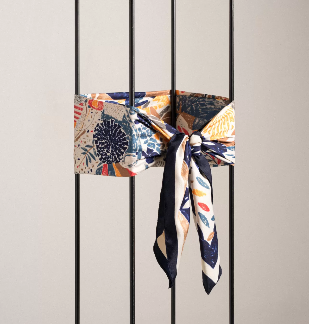 Daniella Lehavi Silky Printed Floral Scarf