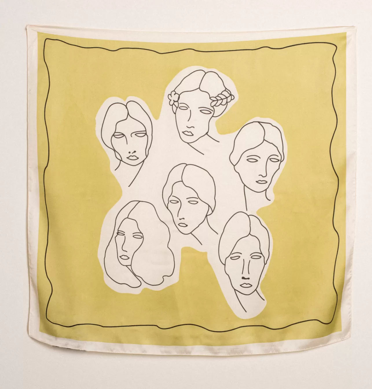 Daniella Lehavi Sketch Print Scarf