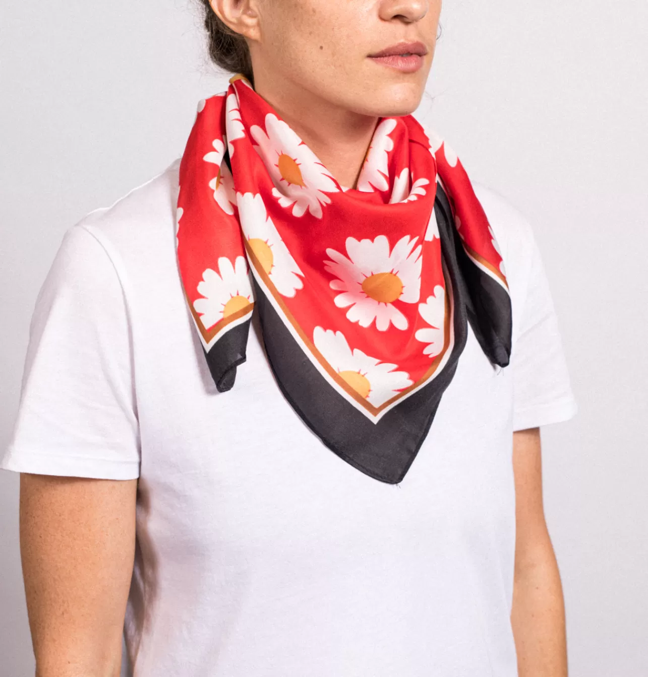 Daniella Lehavi Sunflower Printed Scarf